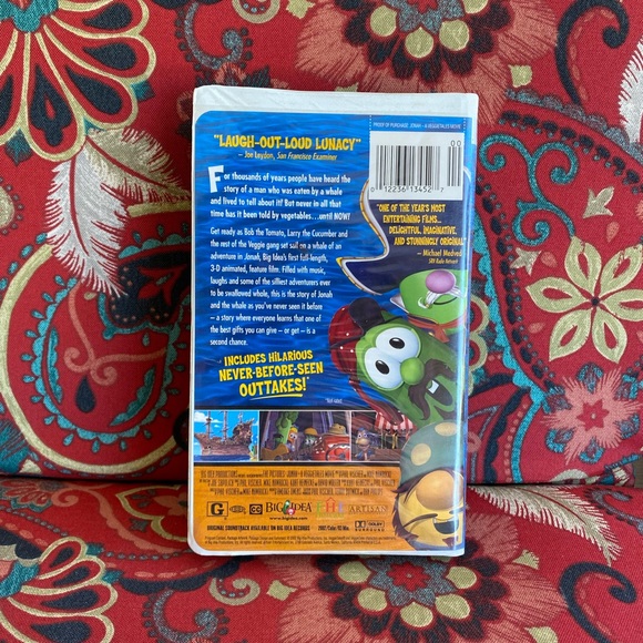Veggie Tales Jonah VHS - Picture 2 of 2